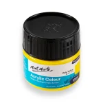 Mont Marte Acrylic Colour Paint 100ml Pale Yellow - Image 2