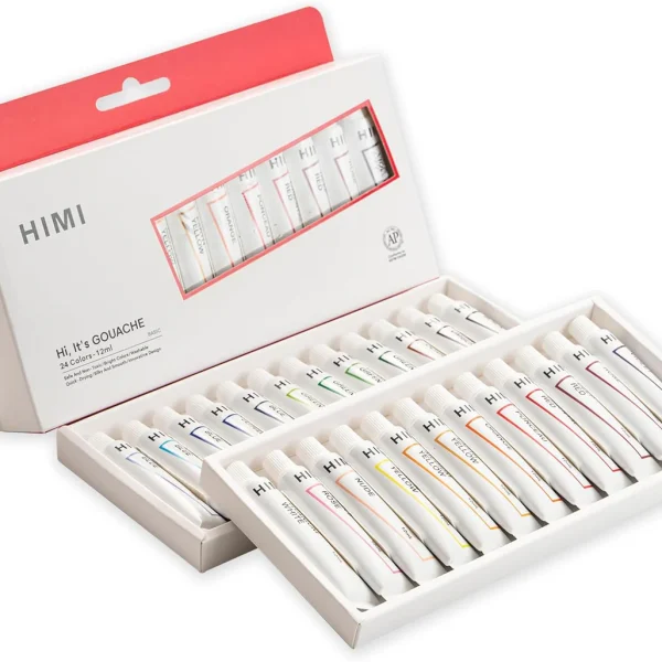 Himi Gouache Paint Set 12ml 36 Colors
