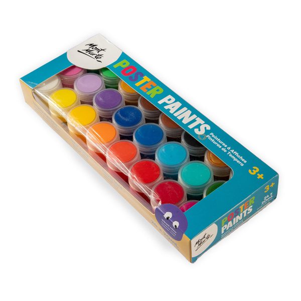 Mont Marte Poster Paints 24pc x 20ml