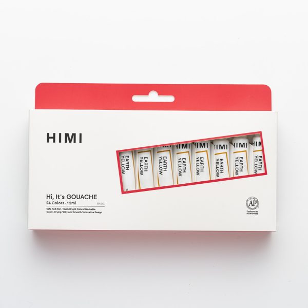 Himi Gouache Paint Set 12ml 24 Colors