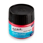 Mont Marte Acrylic Colour Paint 100ml Metallic Magenta - Image 3