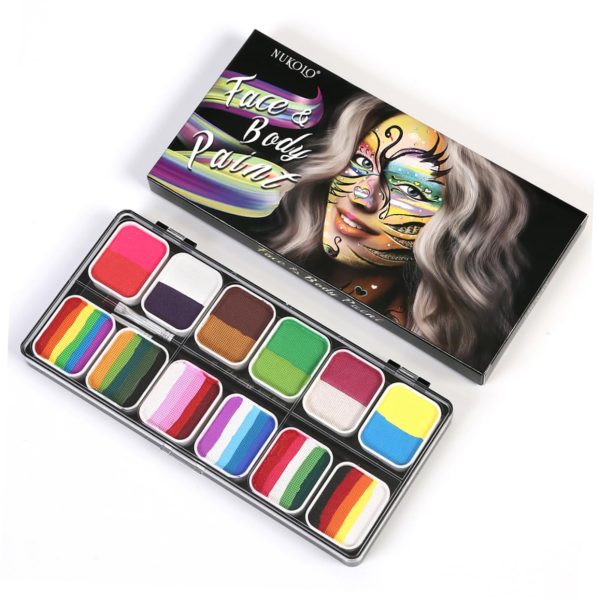 Nukolo Face & Body Paint 12pc #NK3012P