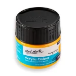 Mont Marte Acrylic Colour Paint 100ml Orange Yellow - Image 2