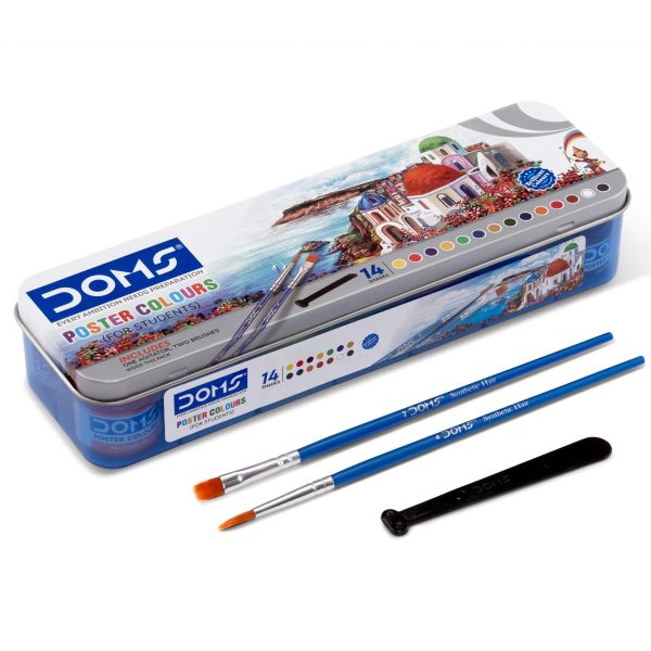 Doms Poster Colour 14pc