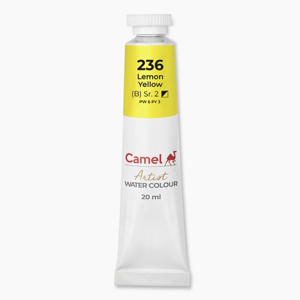 Camel Artist Water Colour 20ml Lemon Yellow Sr-2