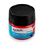 Mont Marte Acrylic Colour Paint 100ml Brilliant Red - Image 2