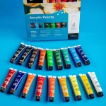 Mont Marte Acrylic Paints 18pc x 12ml - Image 3