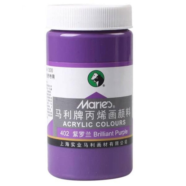 Maries Acrylic Colour 300ml Brilliant Purple