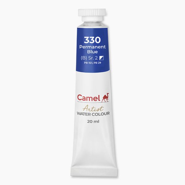 Camel Artist Water Colour 20ml Permanent Blue Sr-2