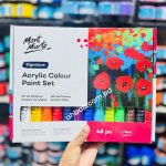 Mont Marte Acrylic Colour Paint Set 48pc x 36ml