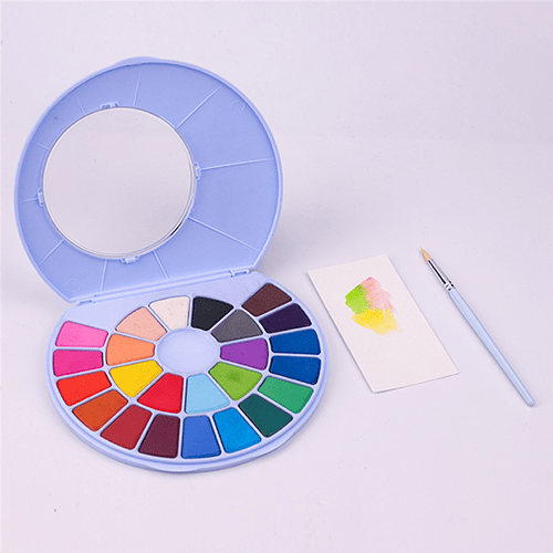 BJyixU21uYAxYbwlIcH.png Himi Solid Watercolor Painting Set 24color (Blue) - Image 1