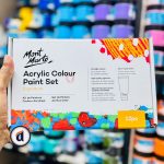 Mont Marte Acrylic Colour Paint Set 12pc x 75ml