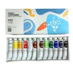 Maries Acrylic Colour Paint Set 12ml 12pc - Image 2