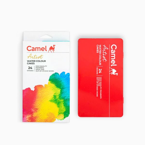 Camel Artist watercolor cakes 24 Shade
