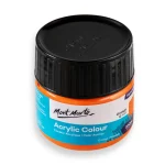 Mont Marte Acrylic Colour Paint 100ml Orange - Image 2