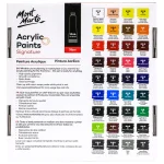 Mont Marte Acrylic Paints Set 36pc x 12ml - Image 3