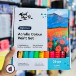 Mont Marte Acrylic Colour Paint Set 36pc x 36ml