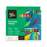 Mont Marte Gouache Paints 24pc x 12ml - Image 2