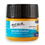 Mont Marte Acrylic Colour Paint 100ml Yellow Ochre