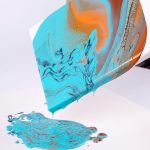 Mont Marte Pouring Acrylic Paint Set 4pc x 60ml - Symphony - Image 4