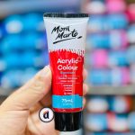 Mont Marte Acrylic Colour Paint Set 8pc x 75ml - Image 8