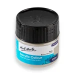 Mont Marte Acrylic Colour Paint 100ml Grey - Image 2