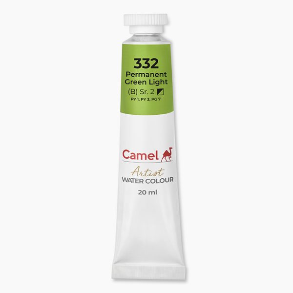 Camel Artist Water Colour 20ml Permanent Green Light Sr-2