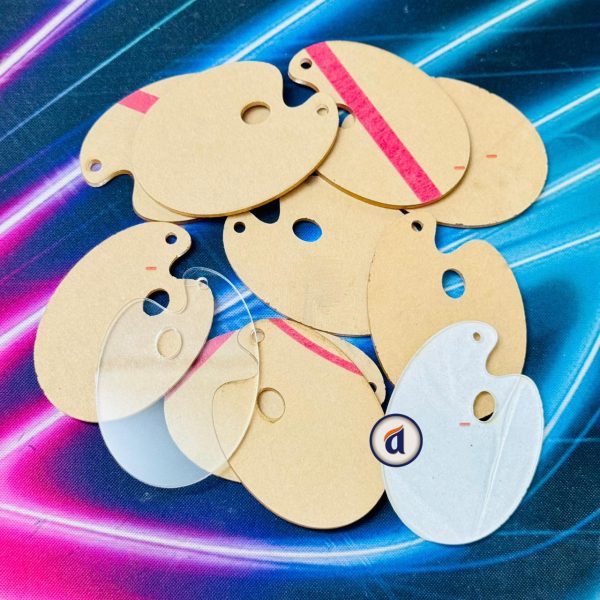 Transparent key Ring (Palette Style)