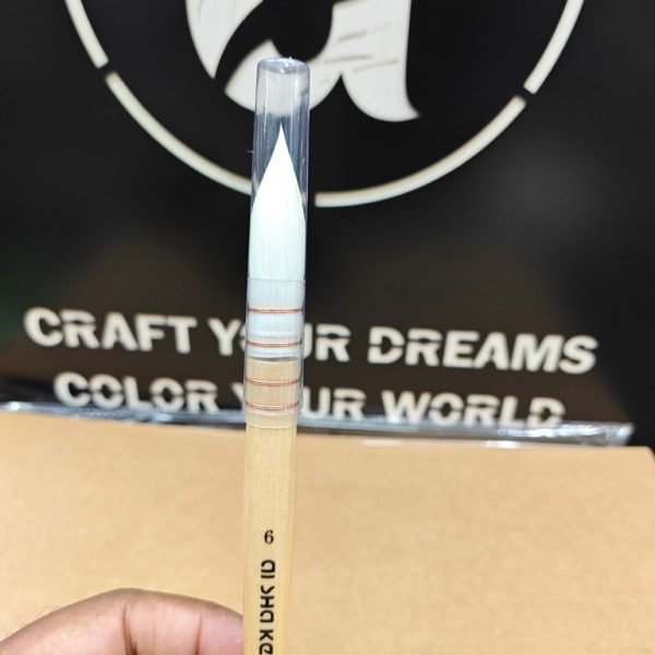 Aishake Goat Hair Natural Mop Brush 6no