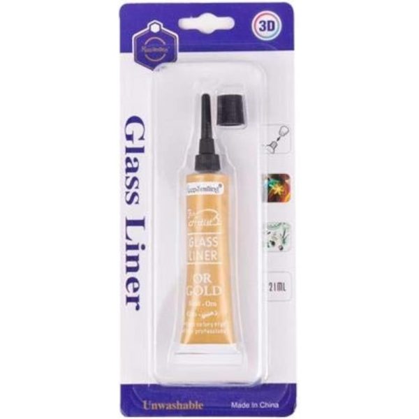 Keep Smiling 3D Glass Liner Golden 21ml