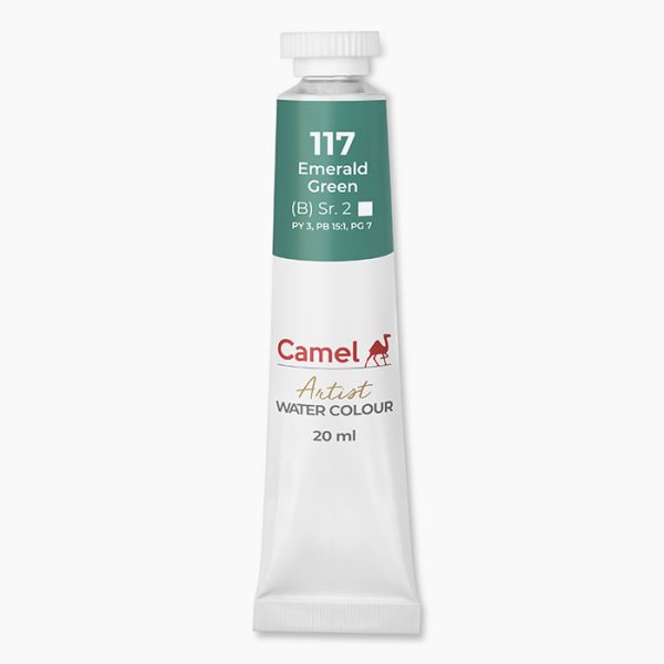 Camel Artist Water Colour 20ml Emerald Green Sr-2