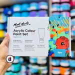 Mont Marte Acrylic Colour Paint Set 6pc x 75ml