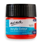 Mont Marte Acrylic Colour Paint 100ml vermilion