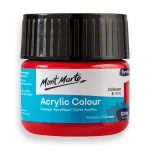 Mont Marte Acrylic Colour Paint 100ml Crimson