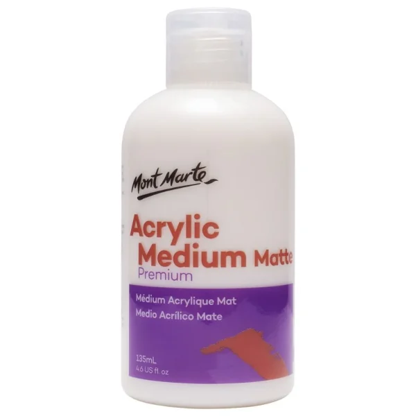 Mont Marte Acrylic Medium Matte 135ml (Acrylic Varnish)