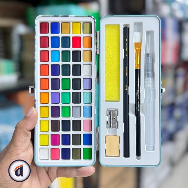 Giorgione Solid Watercolour Paint Set 50pc