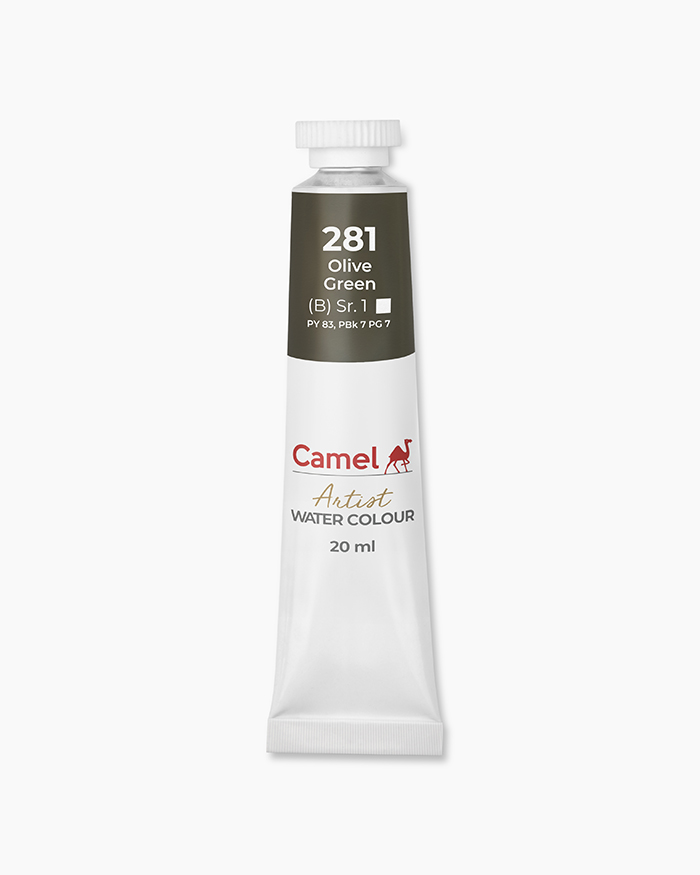 OxNN8n57p2Hp_cJJGAp.jpg Camel Artist Water Colour 20ml Olive Green Sr-1 - Image 1