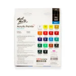 Mont Marte Acrylic Paints 18pc x 12ml - Image 8
