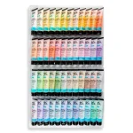 Mont Marte Acrylic Colour Pastel Paint Set 48pc x 36ml - Image 2