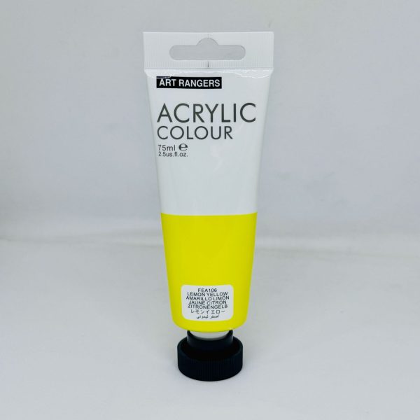 Art Rangers Acrylic Colour 75ml Lemon Yellow
