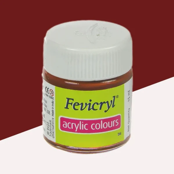 Fevicryl Acrylic Colour 15ml Maroon