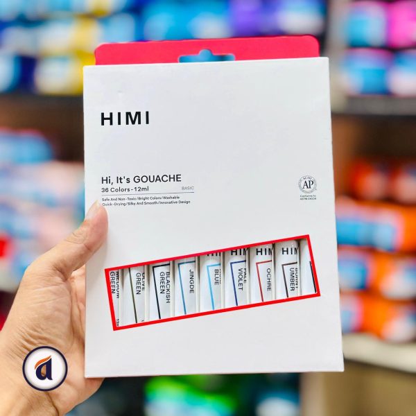 Himi Gouache Paint Set 12ml 36 Colors