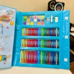 208pc Super Mega Art Set Pink & Blue Box - Image 9