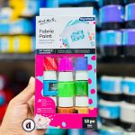 Mont Marte Fabric Paint Set 12pc x 20ml