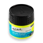 Mont Marte Acrylic Colour Paint 100ml Fluoro Yellow - Image 2