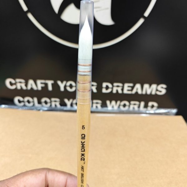 Aishake Goat Hair Natural Mop Brush 5no