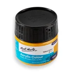 Mont Marte Acrylic Colour Paint 100ml Yellow Ochre - Image 2