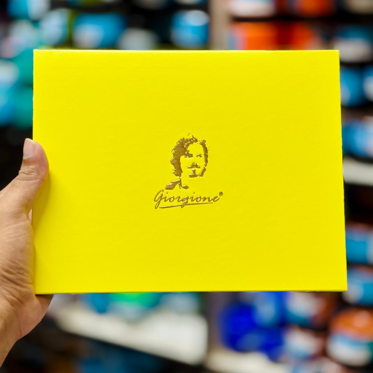 XR00YVVtrl5KgoN6b9F.jpg Giorgione Solid Watercolour Gift Box G-1348H (Yellow) - Image 1