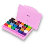 Himi Gouache Paint Set 30ml 24 colors Jelly Cup 1 Set (Multicolour Box) - Image 4
