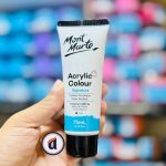 Mont Marte Acrylic Colour Paint Set 6pc x 75ml - Image 4
